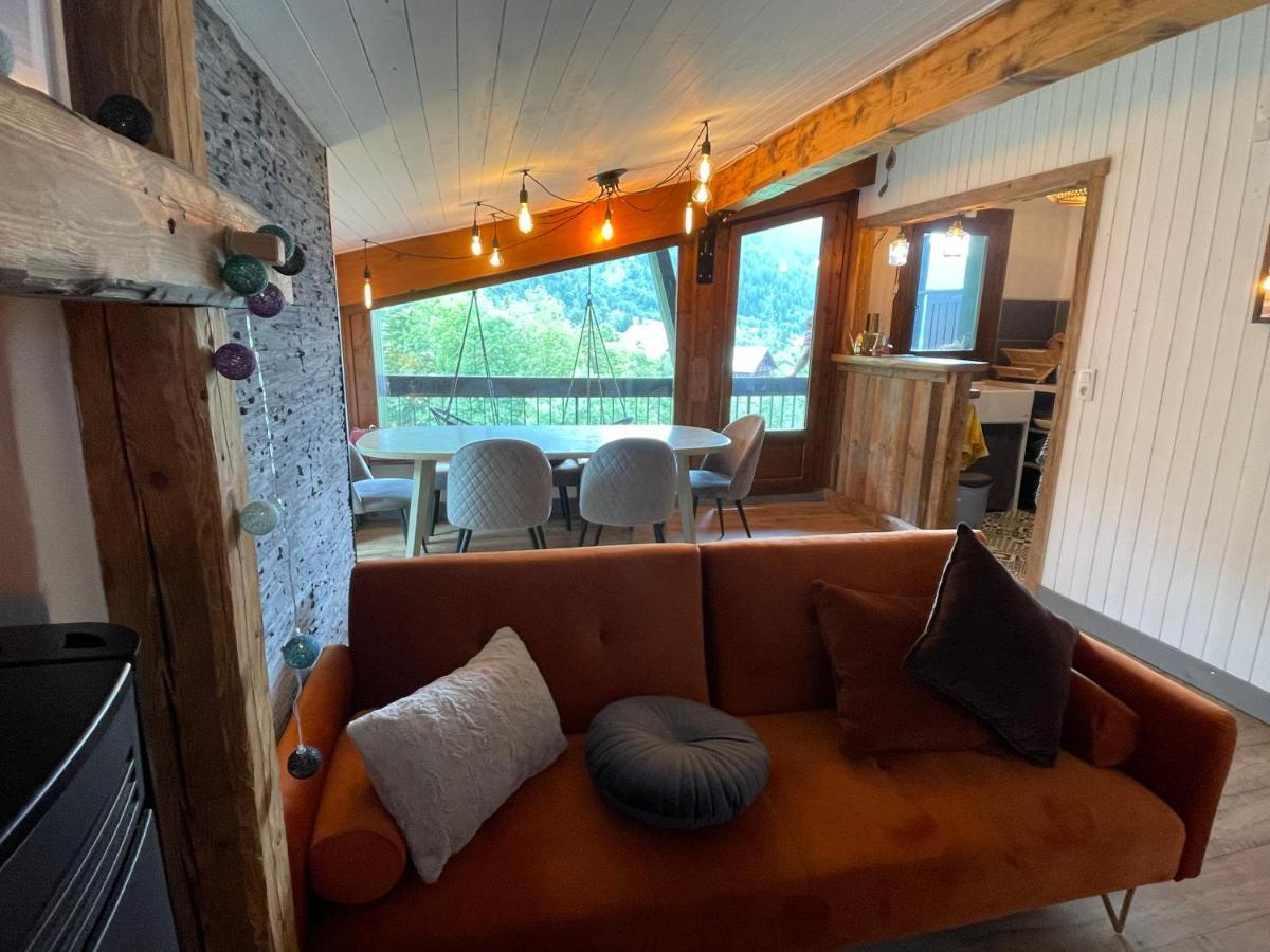 Appartement En Plein Centre Du Village Les Contamines-Montjoie Bagian luar foto
